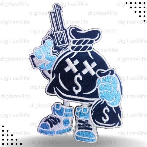 Money Thief Embroidered Patch