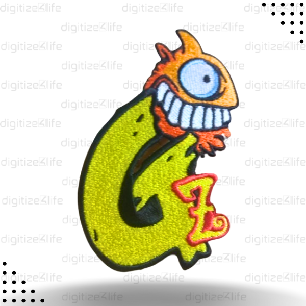 Gz with Alien Embroidered Patch