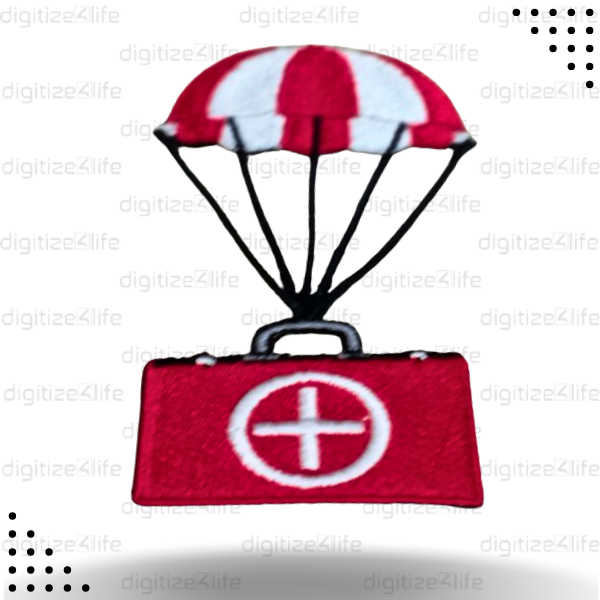 Hot Air Balloon Embroidered Patch