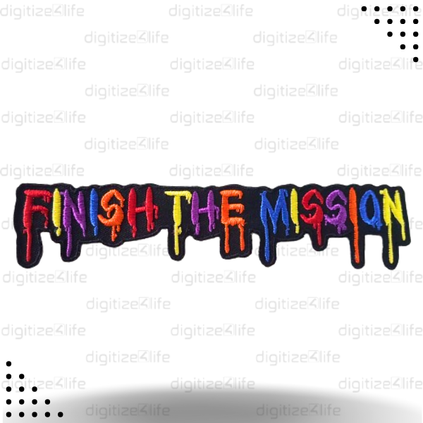 Multicolor Finish the Mission