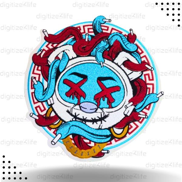 Colorful Cartoon Chenille Patch 1