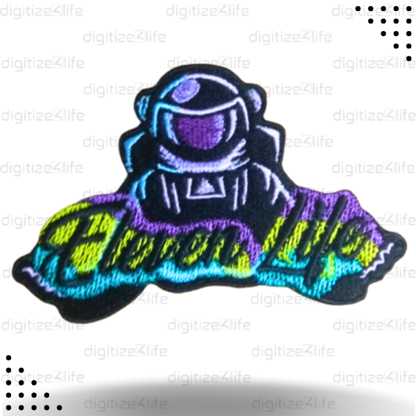 Astronaut Embroidered Patch