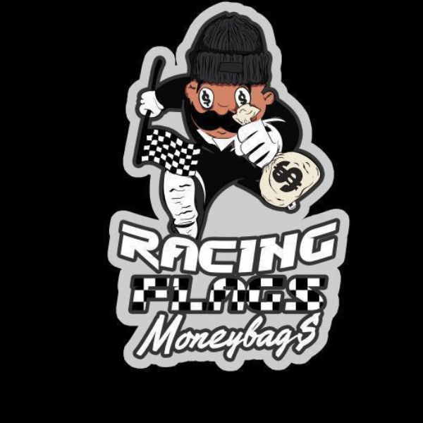 Racing Flags Money Bags1 Logo Designing
