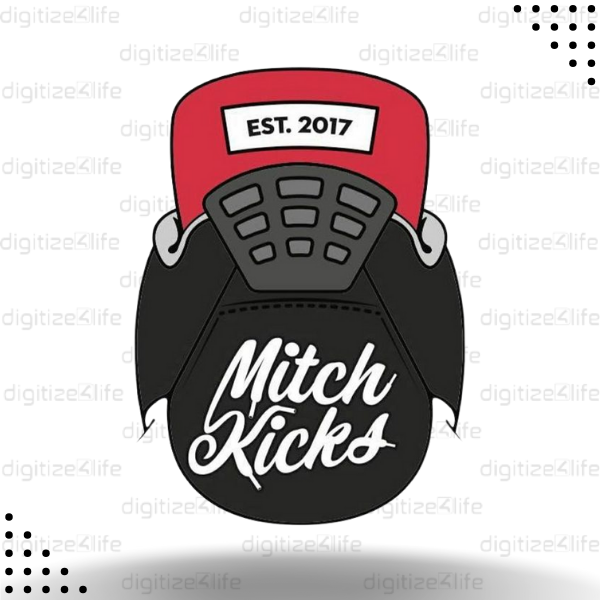 Mitch Kicks Vector Design