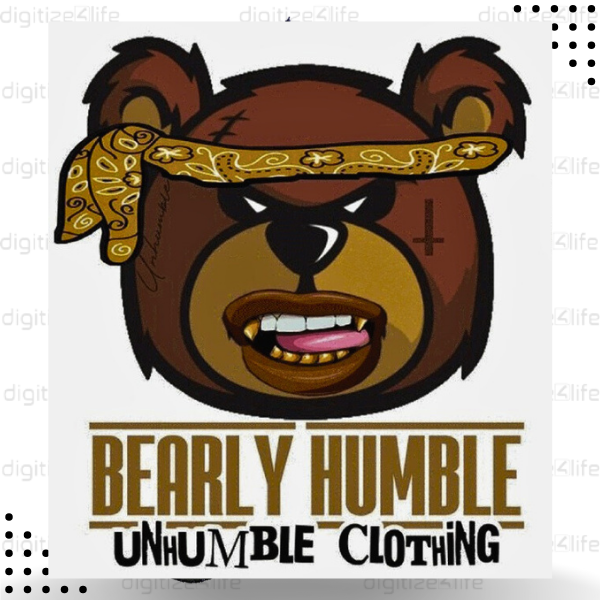 Bearly Humble Vector Design