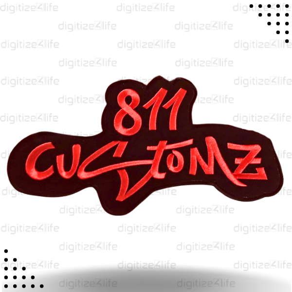 811 Customz Embroidered Patch