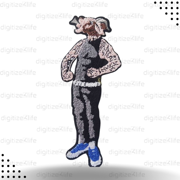 Cartoon 3D Puff Embroidery