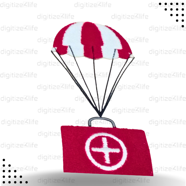 Hot Air Balloon Chenille Patch