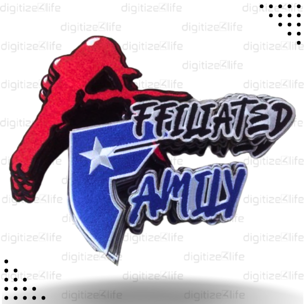 Affiliated Family Embroidered Patch