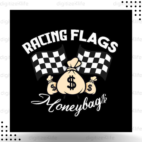 Racing Flags Logo Designing