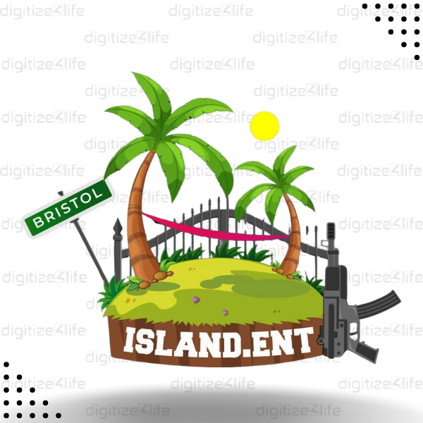 Island.ent Logo Designing