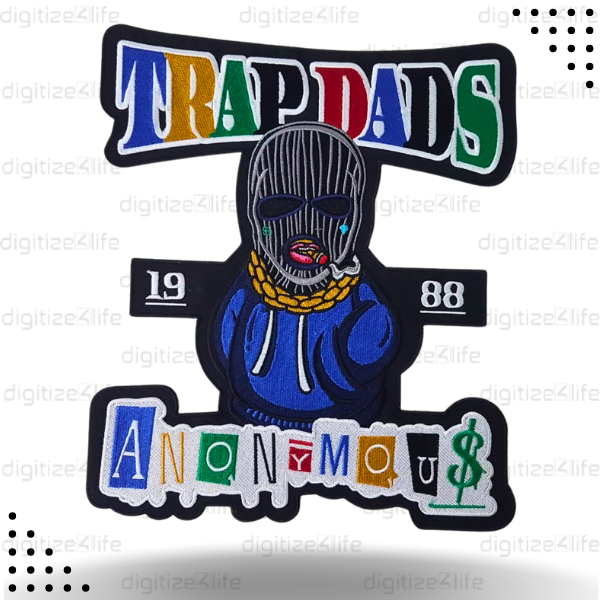 Anonymous Thief Embroidered Patch