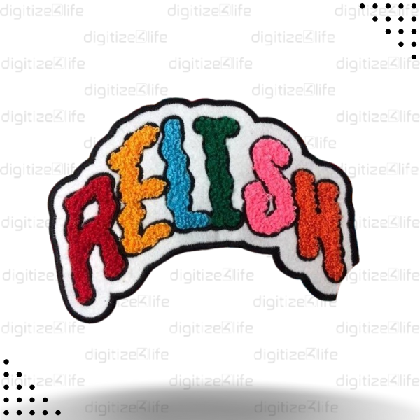Relish 3D Puff Embroidery