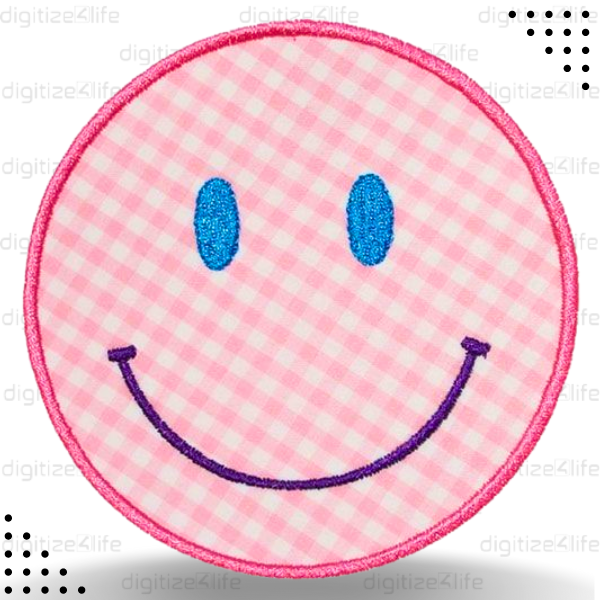 Smile Applique Patch