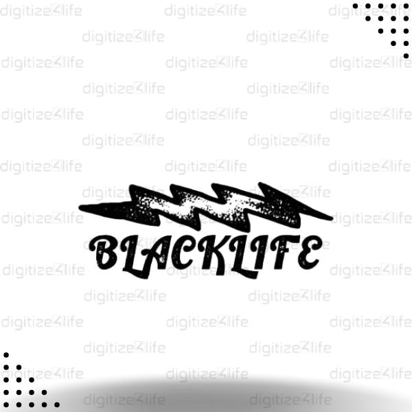Black Life Logo Designing