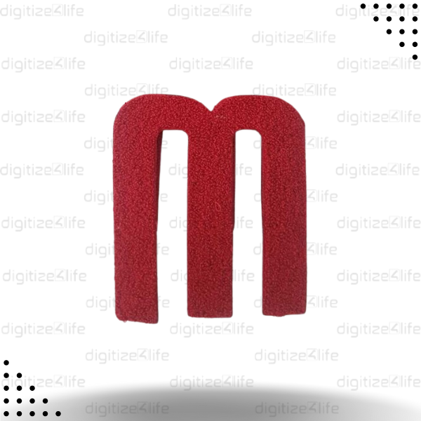 M 3D Puff Embroidery
