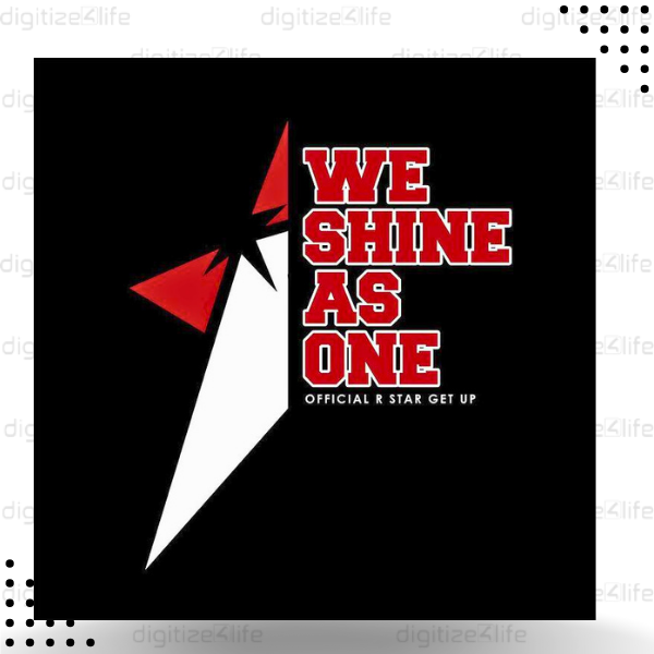 We Shine as One Vector Design