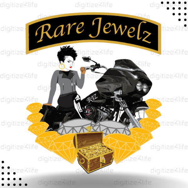 Rare Jewelz Logo Designing