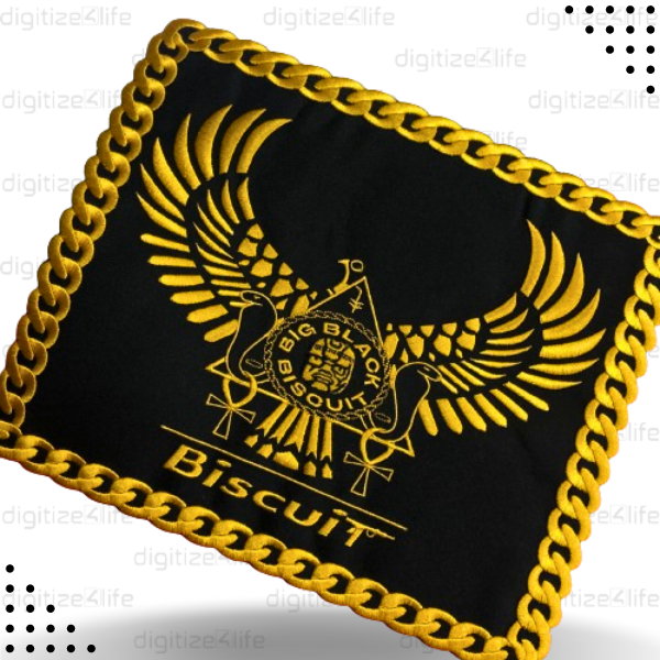 Falcon Biscuit Embroidered Patch
