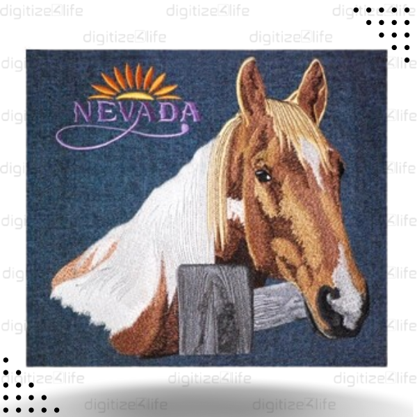Neveda Horse Embroidery Design