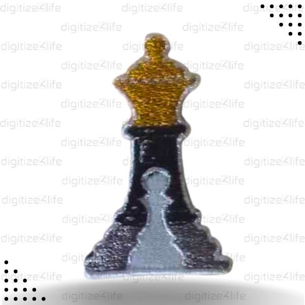Chess Embroidered Patch
