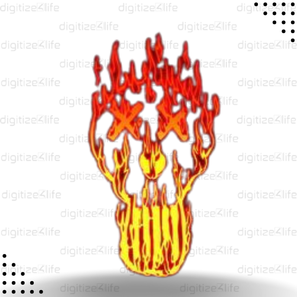 Fire Bulb Vector Design