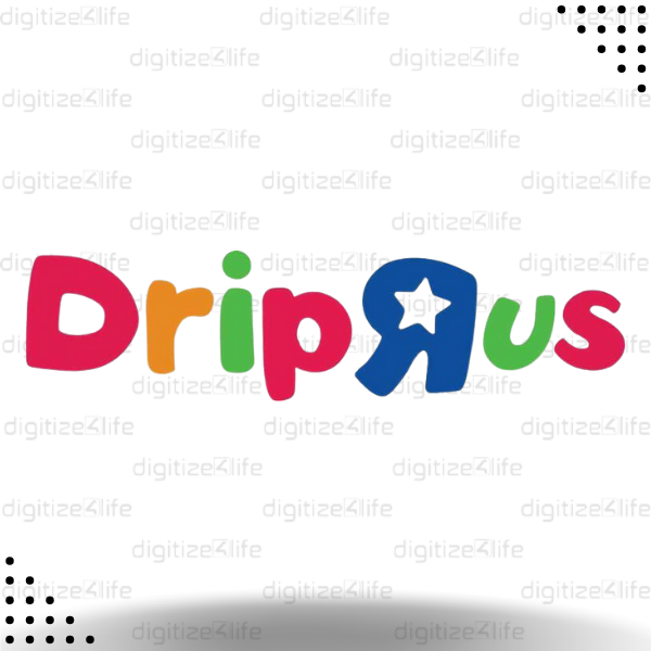 Drip Rus Vector Design