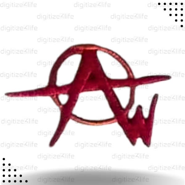 AM Embroidered Patch