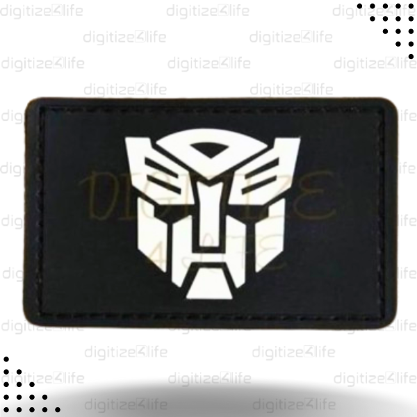 Transformers Symbol Leather Patch