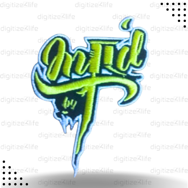 Design Phrase Embroidered Patch