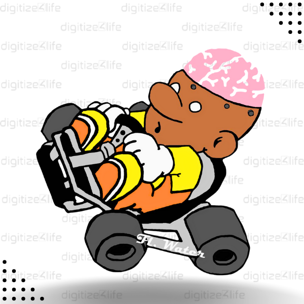 Scooter Vector Design
