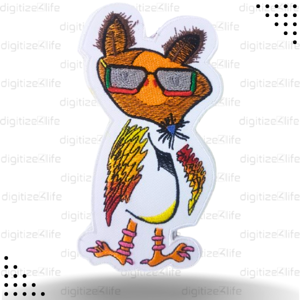 Cartoon Fox Embroidered Patch