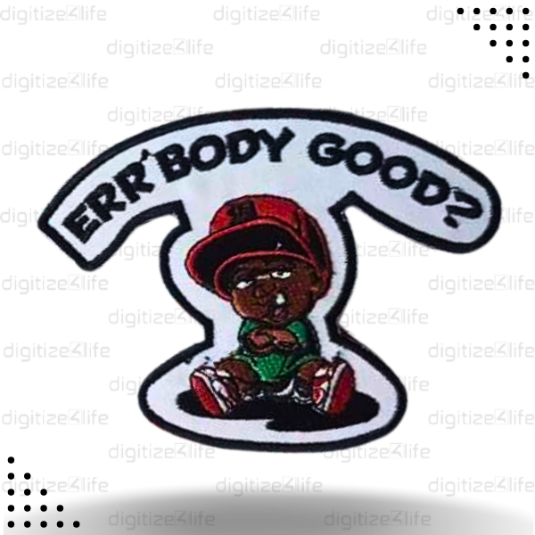 Err'body Good? Boy Embroidered Patch