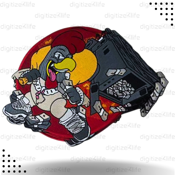 Stealing Roaster Embroidered Patch